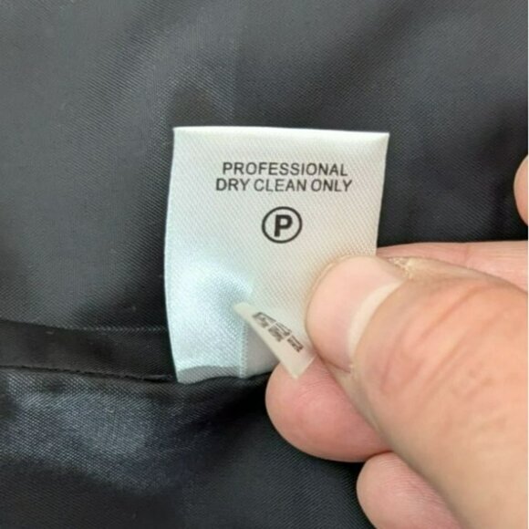 Calvin Klein Tailored Black Blazer Women Size 8 Office Career Minimalist Classic - Picture 9 of 9